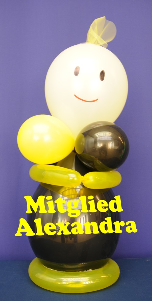 Luftballons-Gewerkschaft-Alexandra Alexandra, Mitglied, Gewerkschaft der Luftballons
