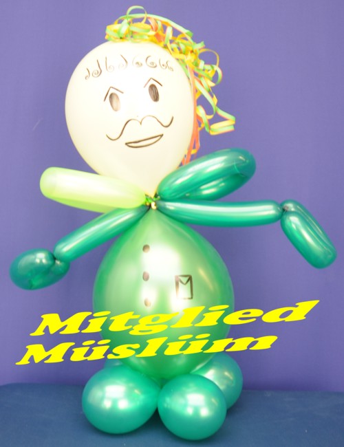 Luftballons-Gewerkschaft-Müslüm Müslüm, Mitglied, Gewerkschaft der Luftballons